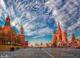 میدان سرخ مسکو روسیه